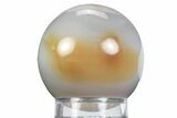 Colorful Banded Agate Sphere - Madagascar #383947-1
